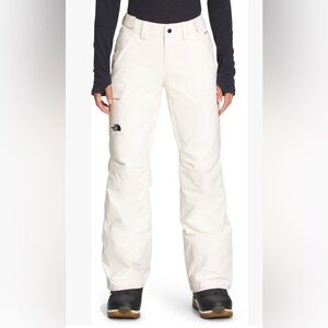Women’s North Face Freedom White Snow Pants